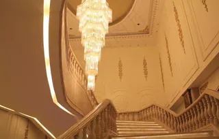 酒店豪华水晶灯