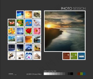 图片网页浏览flash网站模板