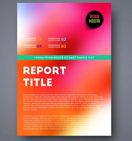 杂志画册封面设计eps,ai矢量模版下载