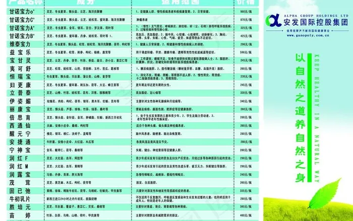 安发 安发三折页图片psd模版下载
