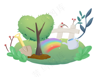 植树节之爱心种树植树节之爱心种树