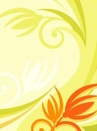 精美时尚植物花纹背景矢量素材022