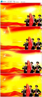 八一建军节高清视频素材