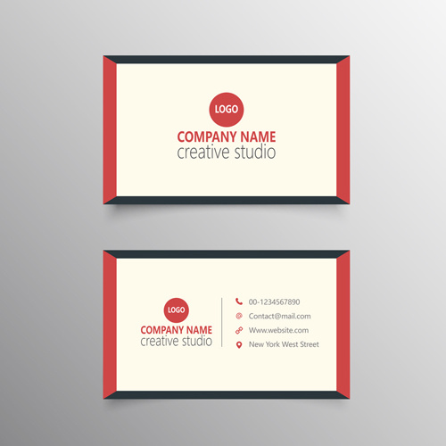 简洁风格商务名片