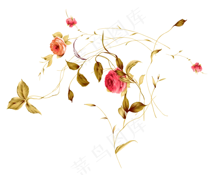 花  假花