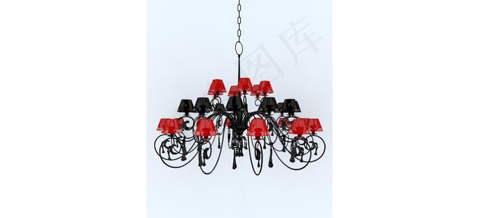 灯具模型模板下载