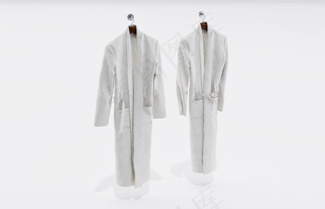 白色大气男士模型