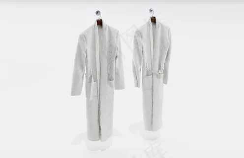 白色大气男士模型