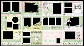 {Baby&Girl}剪贴风格儿童...