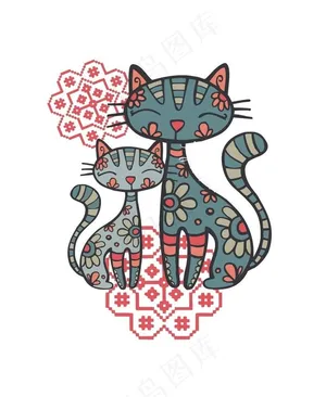 花猫图片