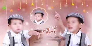 儿童影楼宝宝相册设计