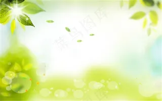 春天海报背景图源文件