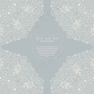 装饰花边边框背景庆祝的角落