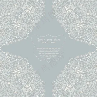 装饰花边边框背景庆祝的角落