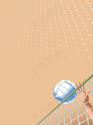 打排球图片