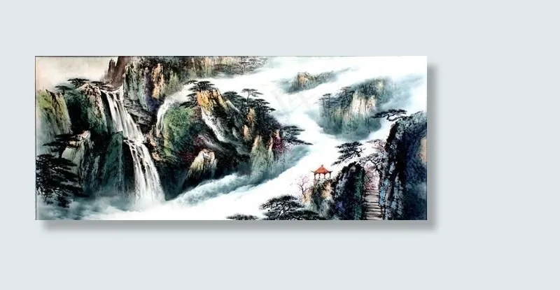 流云飞瀑
