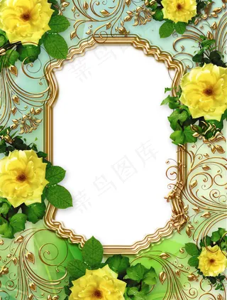 花样相框图片