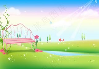 儿童卡通相册PSD分层模板