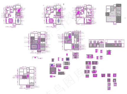欧式跃层别墅设计图纸图片