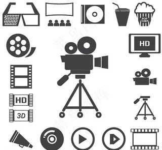电影机放映机影院设备图片