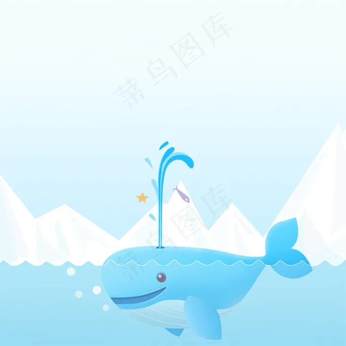 卡通背景psd模版下载