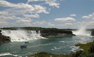 圣劳伦斯河上的尼亚加拉大瀑布图片