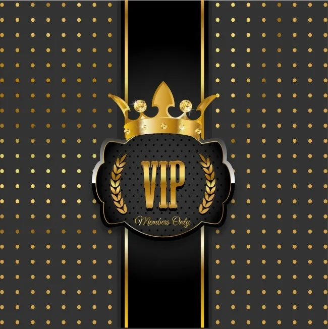 波点和VIPai矢量模版下载