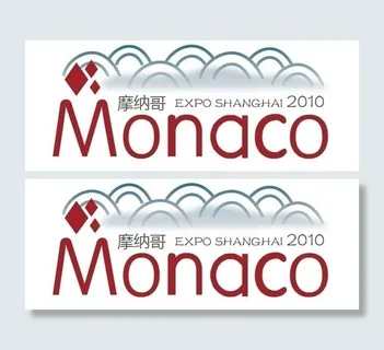 上海世博会摩纳哥城市logo图片 上海世博会摩纳哥城市logo图片