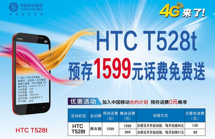 htc手机海报图片psd模版下载