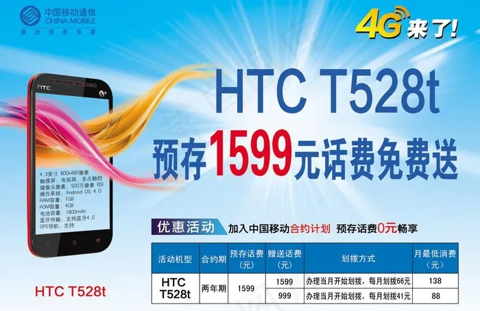 htc手机海报图片psd模版下载