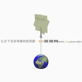 3D便利贴模型