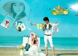 婚纱样册 魅夏图片