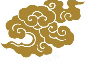 经典的中国云纹矢量图