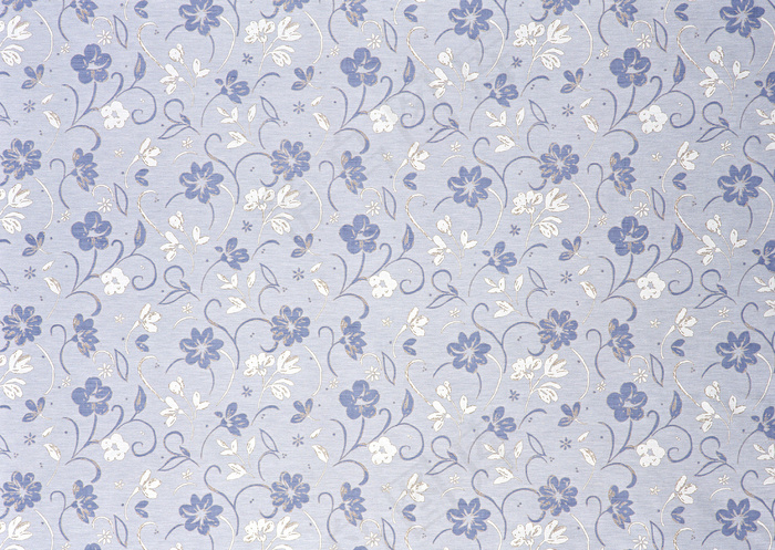 蓝色小花图案底纹