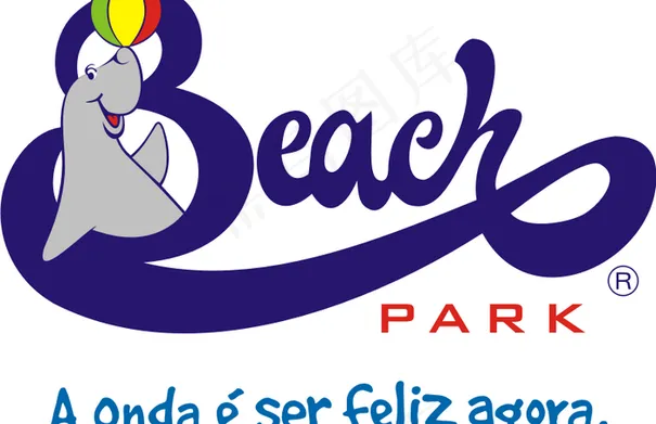 Beach_Park(1) log...cdr矢量模版下载