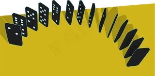 站在多米诺骨牌