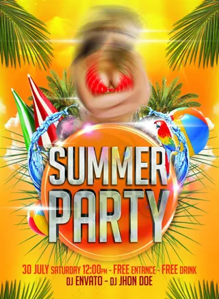欧美夏季派对狂欢海报