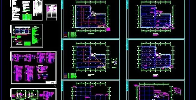 工厂电气系统设计施工图