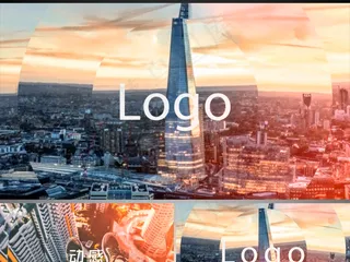 动感节拍图形视差照片相册图文动画A...