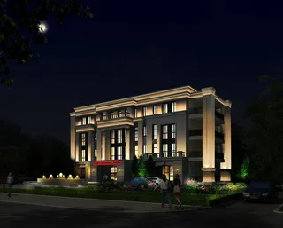 私人别墅照明设计图片