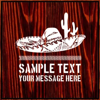 墨西哥风格帽子