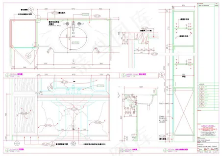 欧式建筑cad户型