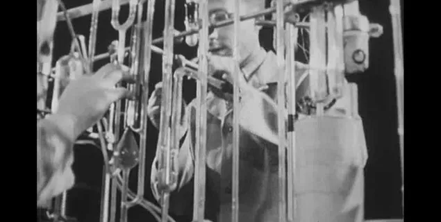 复古科学试验图片