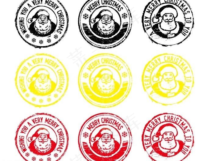 圣诞 老人 矢量图片