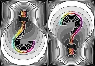 摘要字体矢量插画