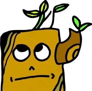 木桩 植物 图案 矢量 AI_00...