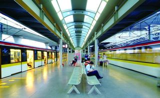 上海地铁站台图片