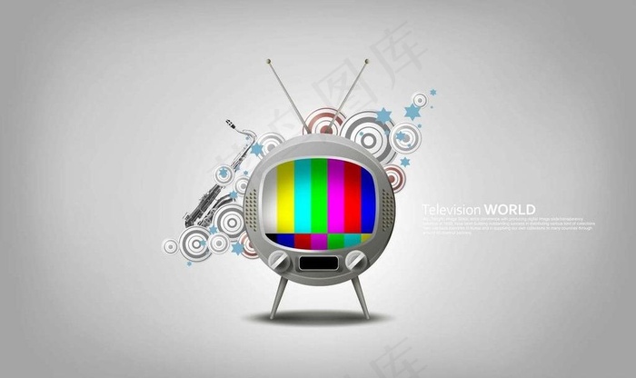 创意电视图片