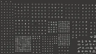 各类线性图标图片