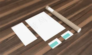 VI素材模版智能贴图提案专业大气样...